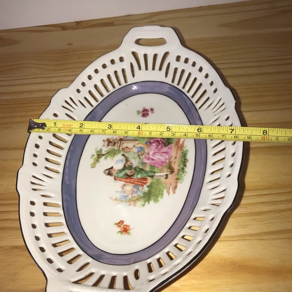 Vintage lusterware serving dish - Picture 3 of 6